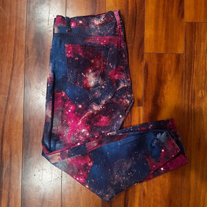 Women's BDG Jeans - Galaxy Print - Size 32W 29L